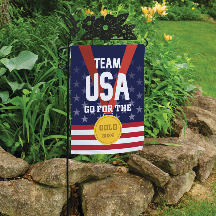 Team USA 2024 Summer Olympics Garden Flag