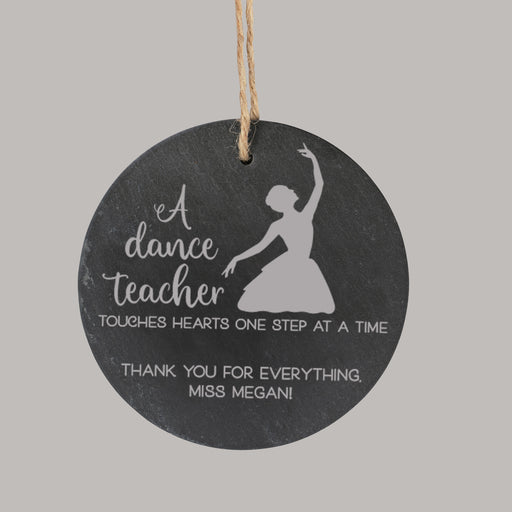 Dance Teacher Ornament Gift Personalized