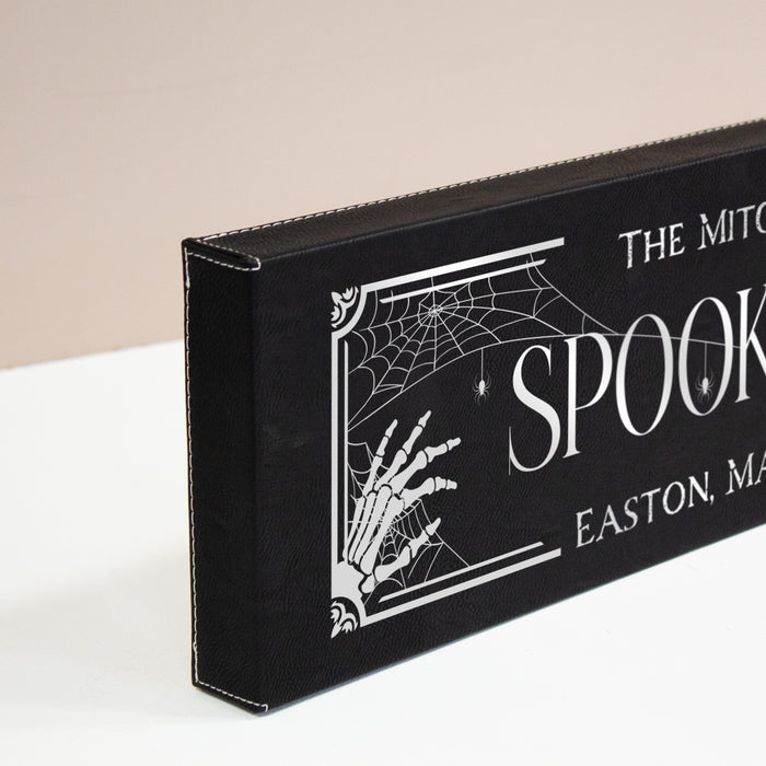 Personalized "Spookeasy" Halloween Wall Sign