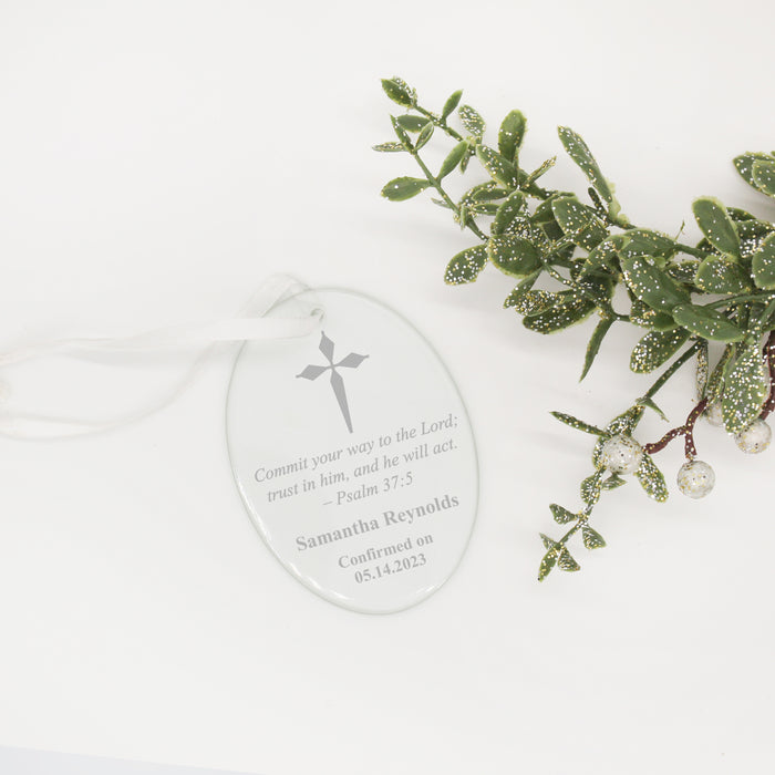 Personalized Confirmation Christmas Ornament