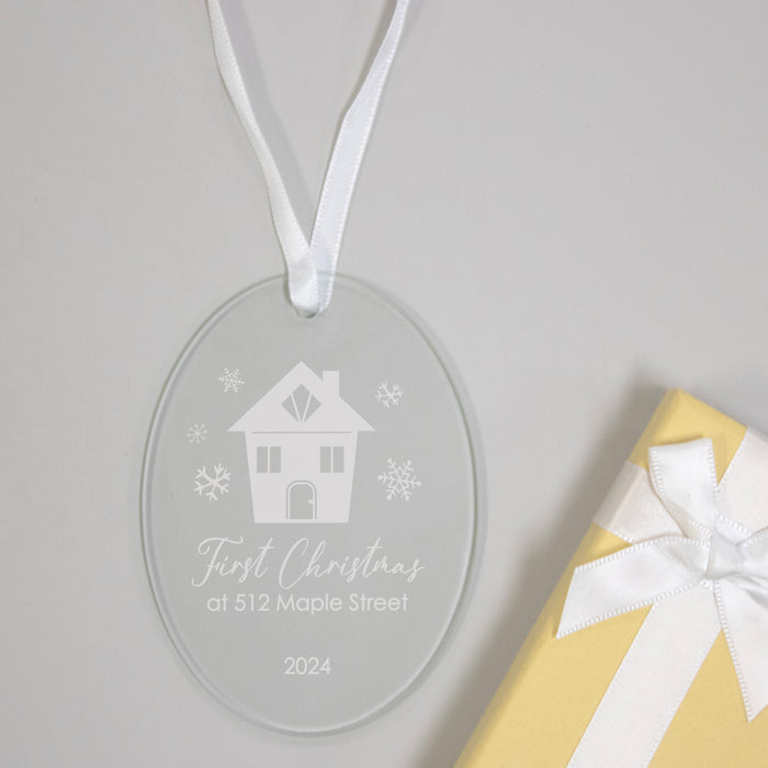 Personalized New Home Christmas Ornament