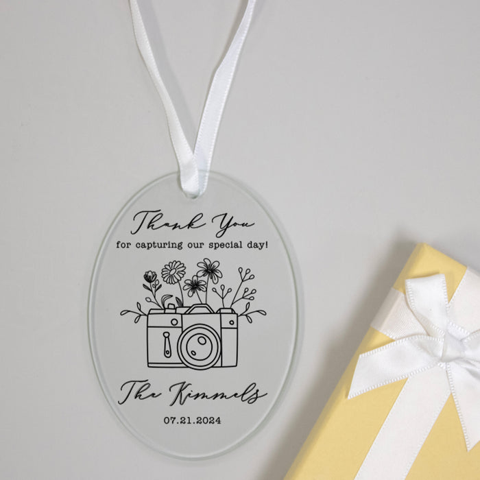 Personalized Thank You Photographer Ornament