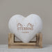 Personalized Mr & Mrs Wood Heart