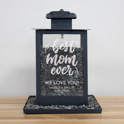 Best Mom Ever Bird Feeder Personalized