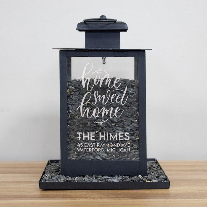 Home Sweet Home Bird Feeder Personalized