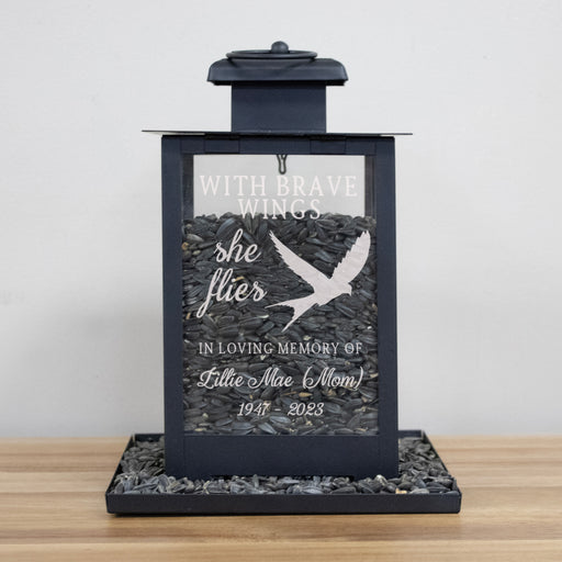 Engraved Memorial Bird Feeder 