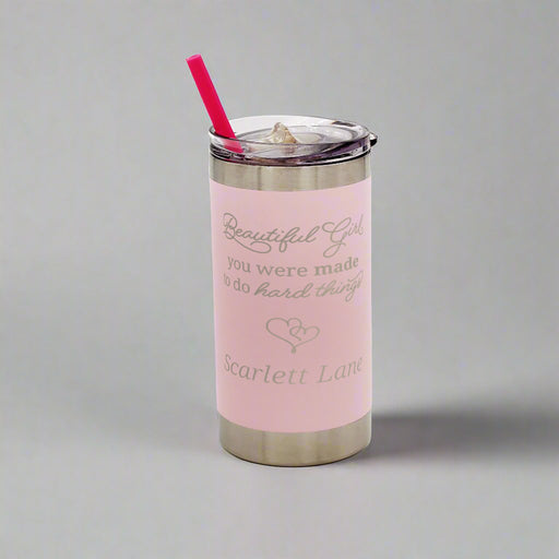 Personalized message cup for kids