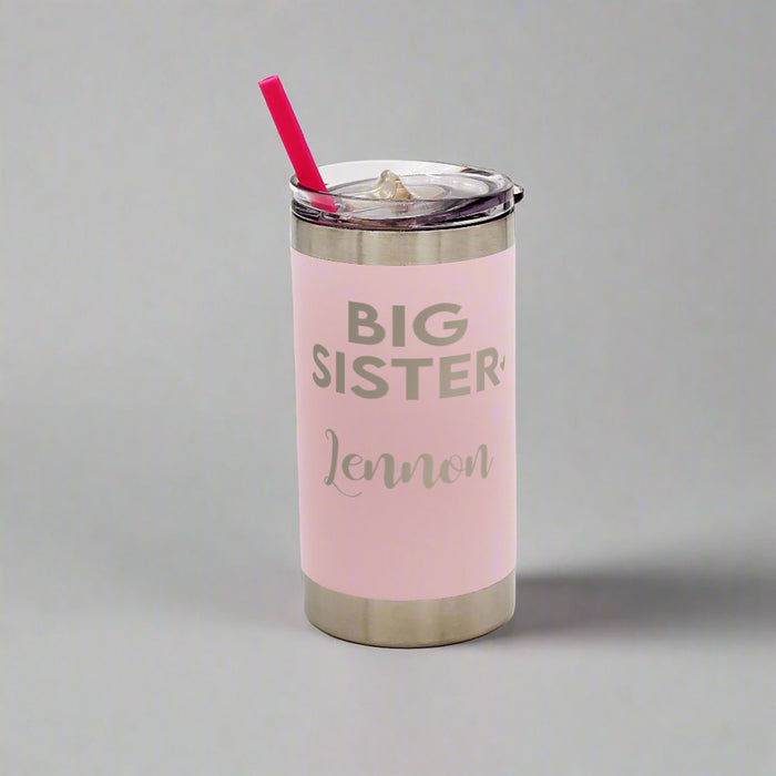 Personalized big sister cup for kids