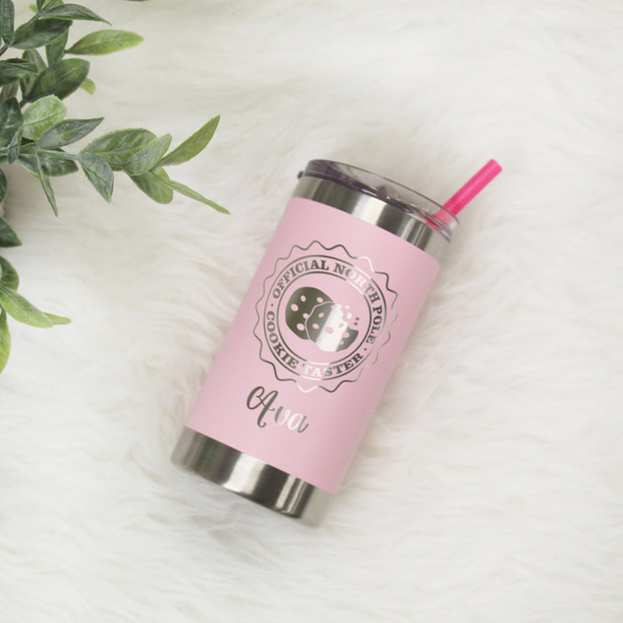 Personalized Official Cookie Taster Kids Tumbler
