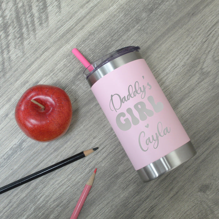 Personalized Daddy's Girl Tumbler for Kids