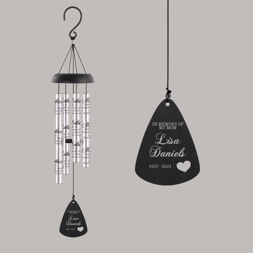 Personalized Mom Loss Memorial Wind Chime Gift
