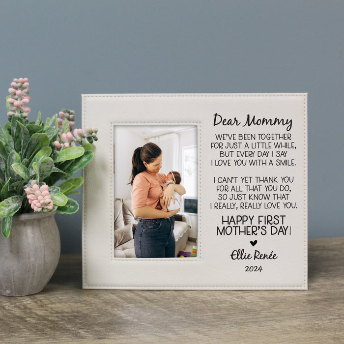 Personalized "Dear Mommy" First Mother's Day Picture Frame