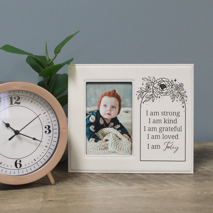 Personalized "I am" Child's Picture Frame