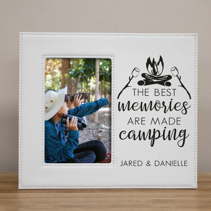 Personalized "The Best Memories Are Made Camping" Picture Frame