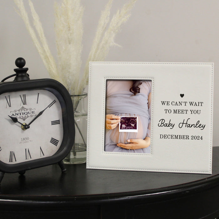 Personalized Sonogram Pregnancy Picture Frame