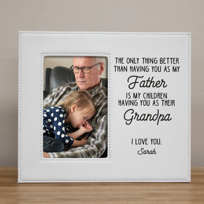 Dad & Grandpa Picture Frame