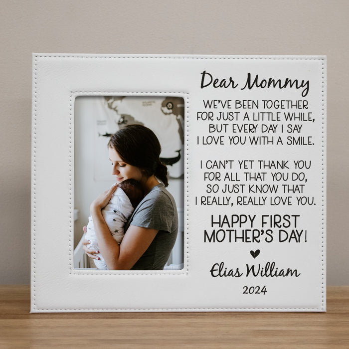 Personalized "Dear Mommy" First Mother's Day Picture Frame