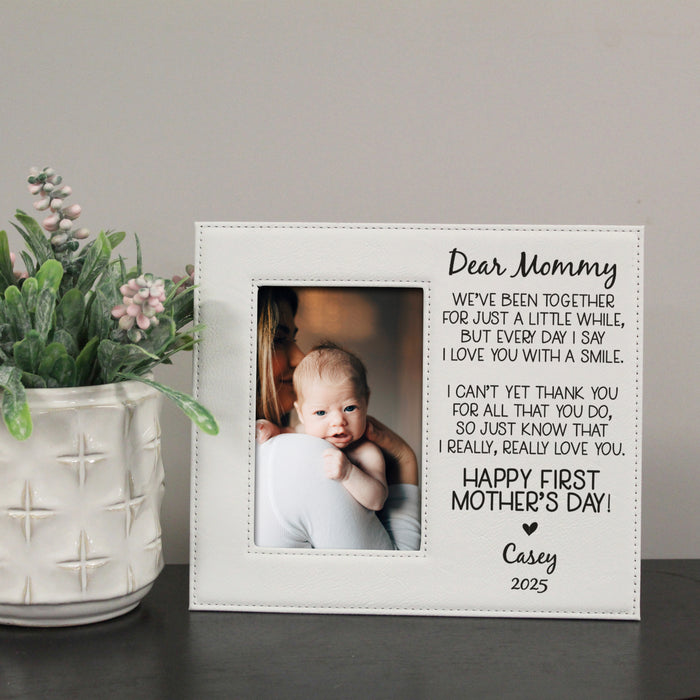 Personalized "Dear Mommy" First Mother's Day Picture Frame