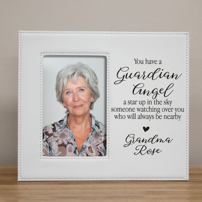 Personalized Guardian Angel Picture Frame