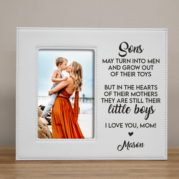 Personalized Mother Son Picture Frame