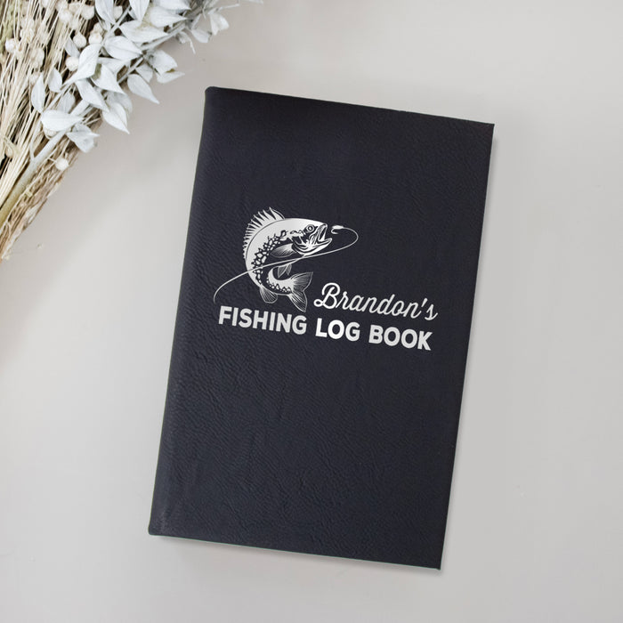 Personalized "Fishing Log Book" Journal