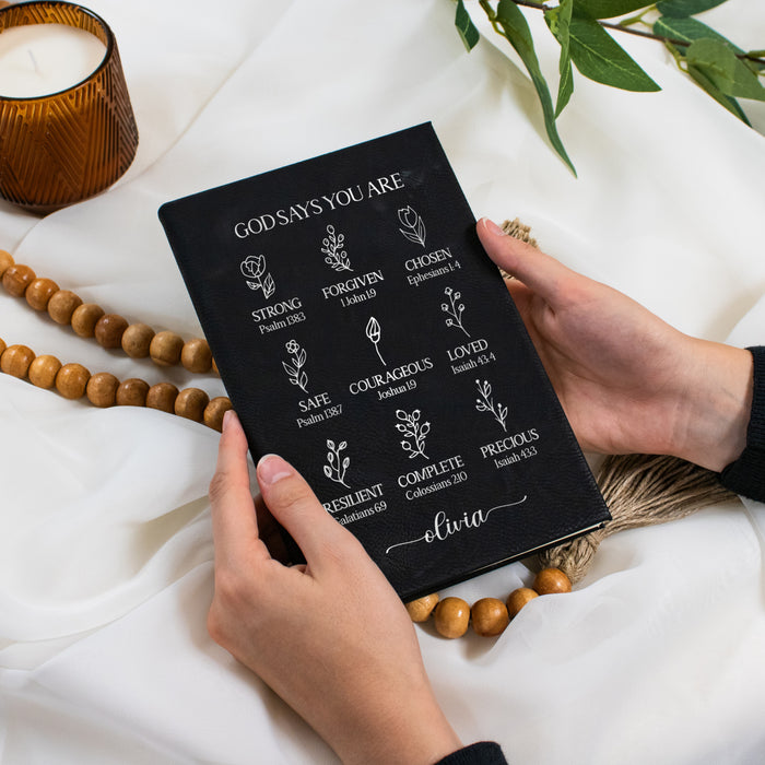 Personalized "God Says" Religious Prayer Journal