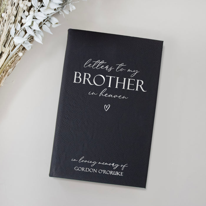 Personalized Brother Grief Journal