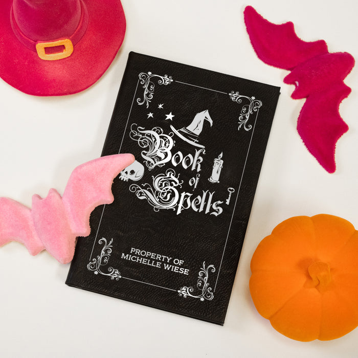 Personalized Halloween Book of Spells