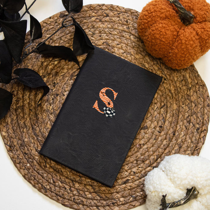 Personalized Monogrammed Halloween Journal