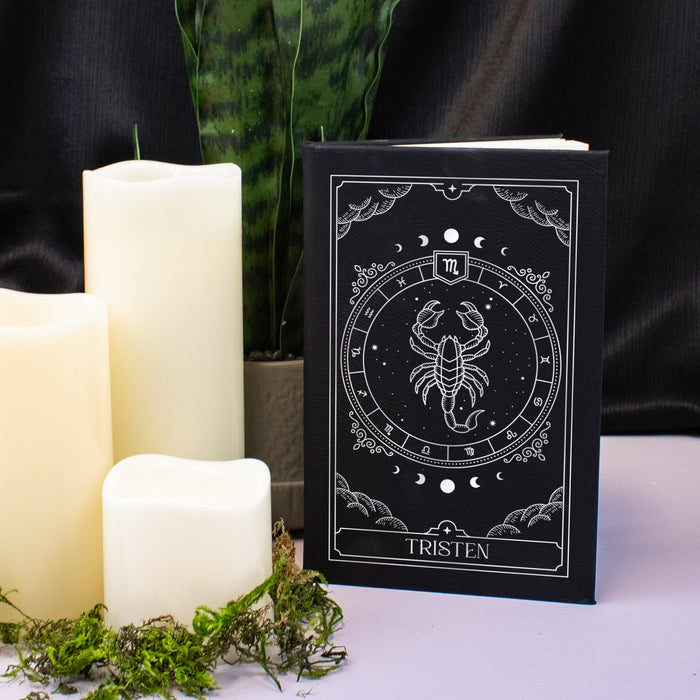 Personalized Zodiac and Name Journal
