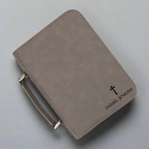 Personalized Cross Detail Bible Case