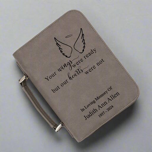 Personalized Memorial Bible Case