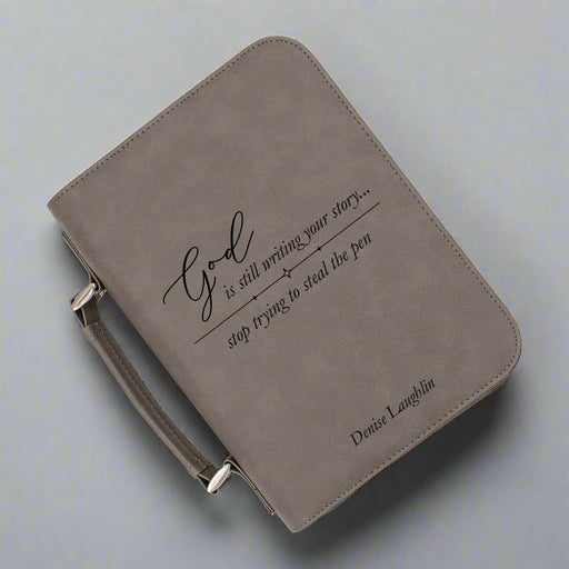 Personalized God Message Bible Case