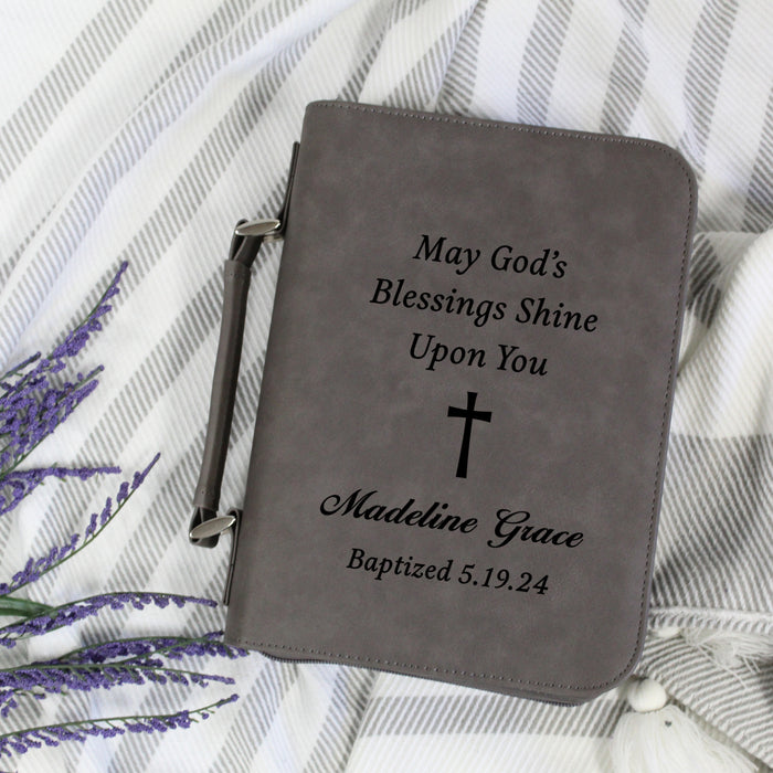 Personalized Baptism Bible Cover