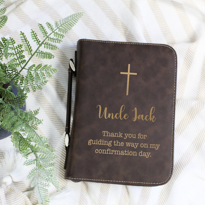 Personalized Confirmation Sponsor Bible Cover