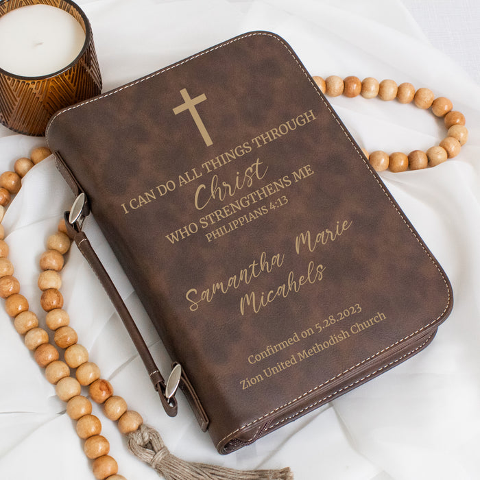 Personalized Confirmation Bible Cover