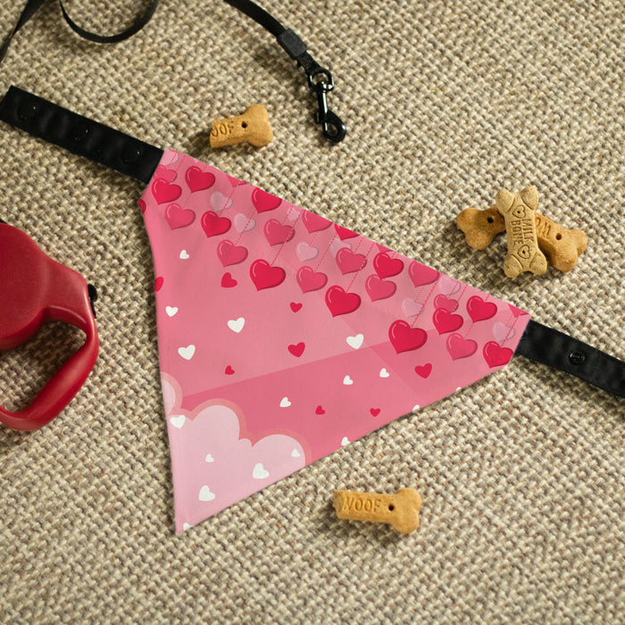 Personalized My First Valentine's Day Dog Bandana
