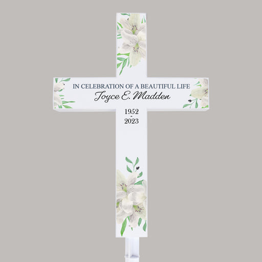 Beautiful Life Memorial Garden Stake Personalized