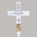 Personalized Religious Memorial Cross Garden Stake