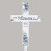 Personalized Light Shines Solar Cross Garden Stake