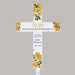 Personalized wife memorial garden stake cross