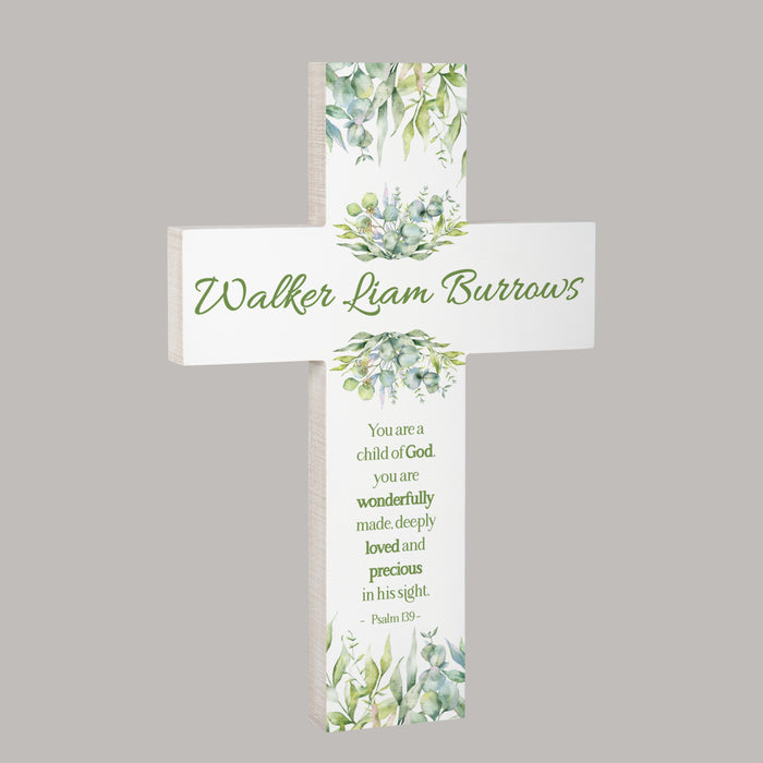 Personalized "Child of God" Cross Gift