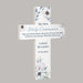 Personalized First Communion Cross Decor