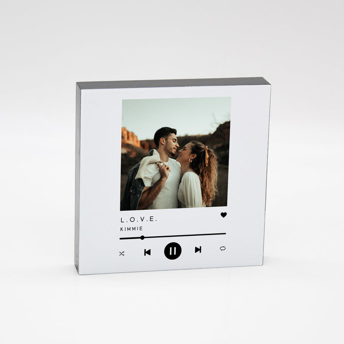Personalized Song Plaque for Couples