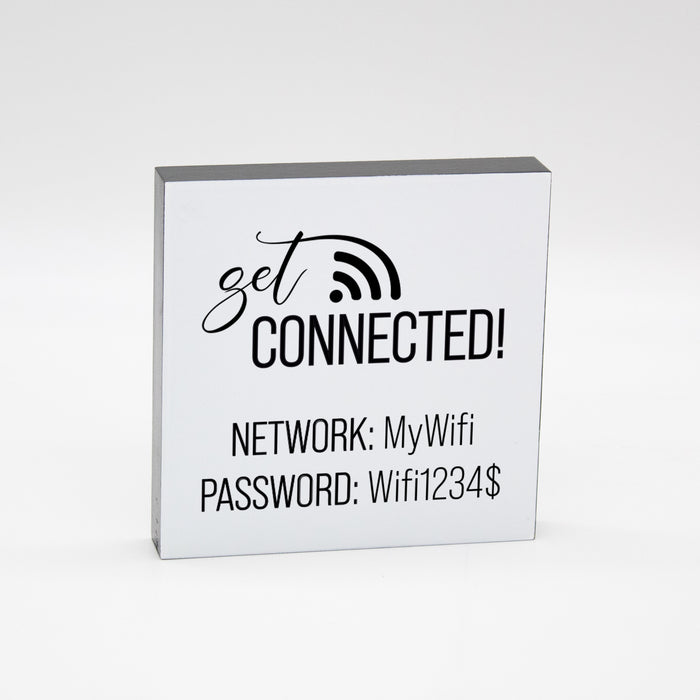 Personalized Wifi Password Home Decor