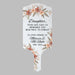 Personalized child memorial garden Stake