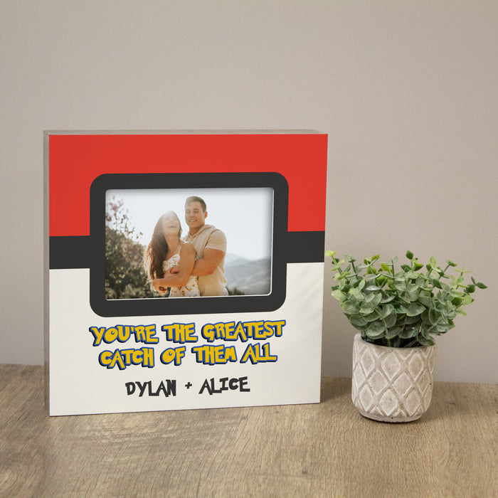 Personalized Greatest Catch of Them All Picture Frame