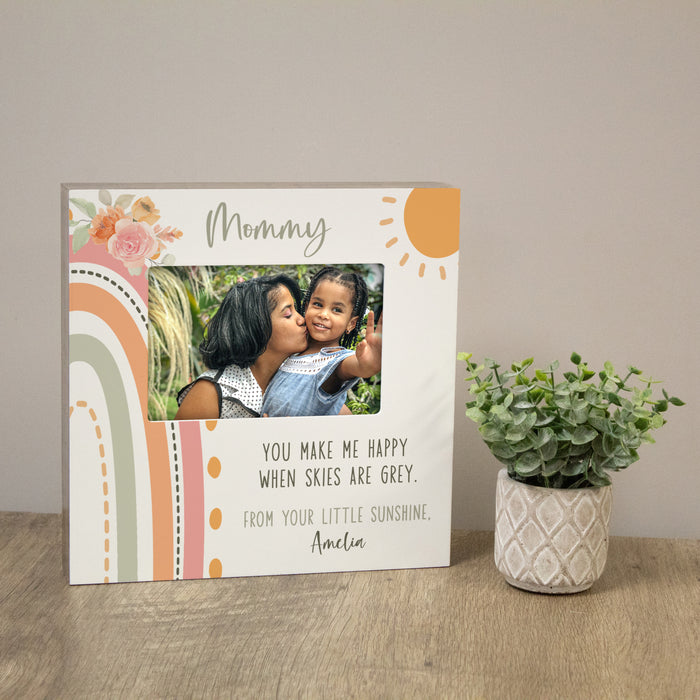 Personalized "Little Sunshine" Mother's Day Picture Frame