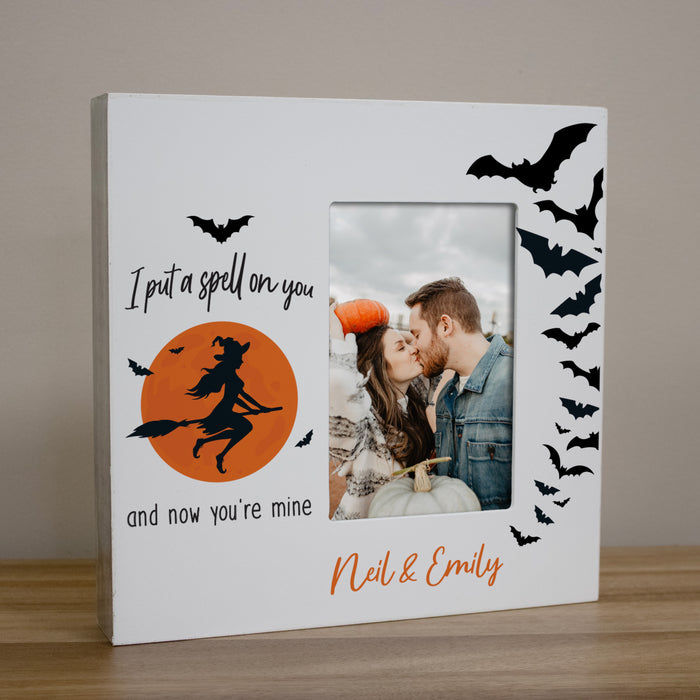 Personalized "Spell on You" Halloween Picture Frame