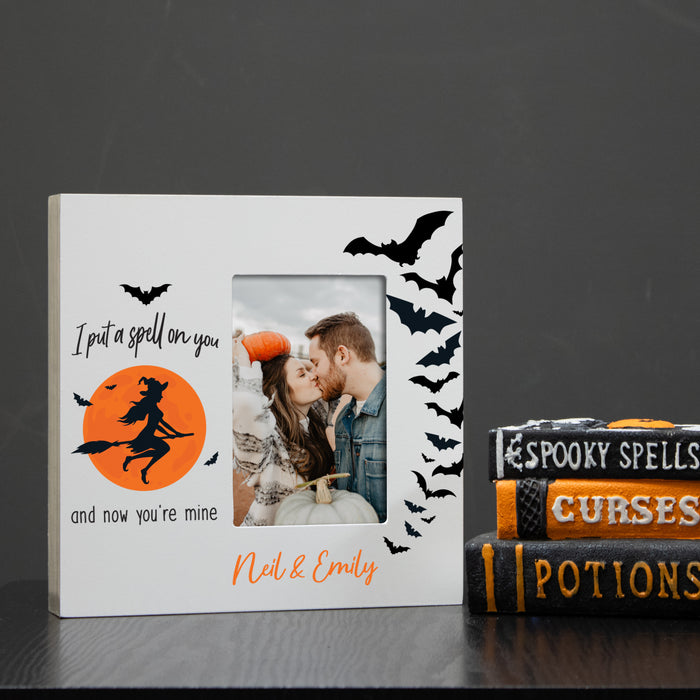 Personalized "Spell on You" Halloween Picture Frame